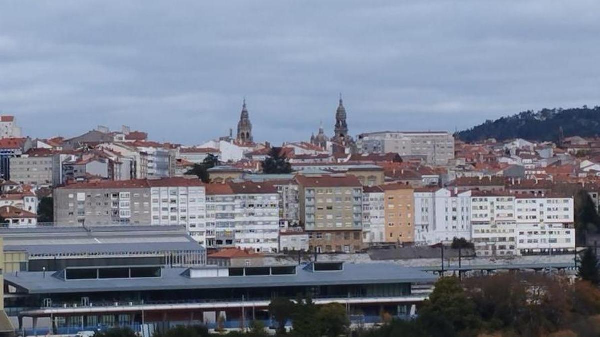 Vista general de Santiago