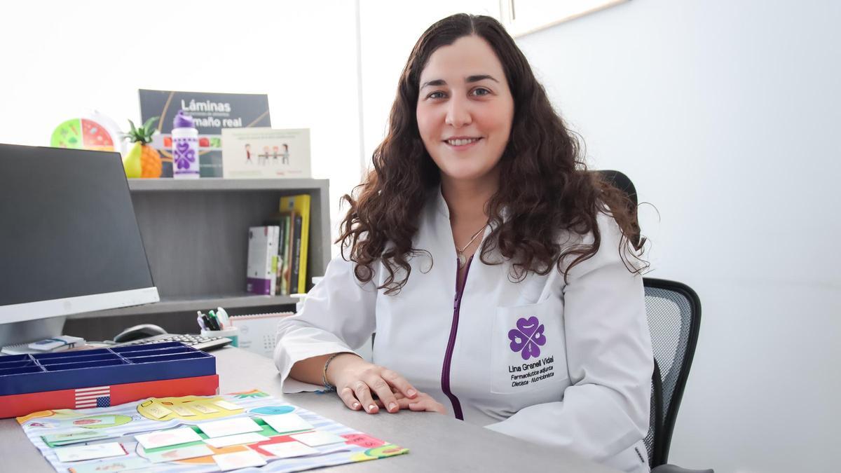 La nutricionista cuenta con su consulta principal en Vila-real, pero también atiende en Burriana y Castelló.