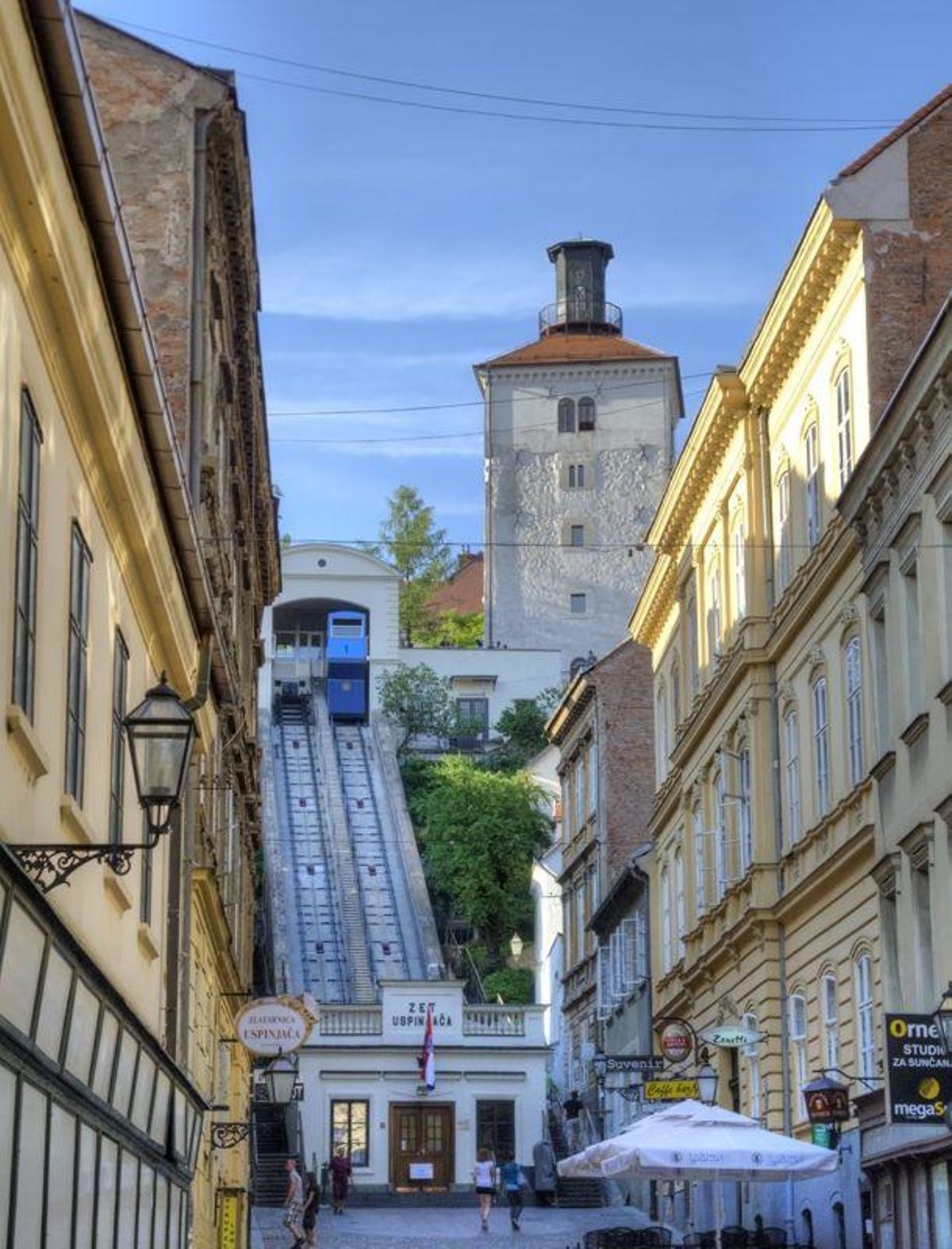 Funicular de Zagreb.