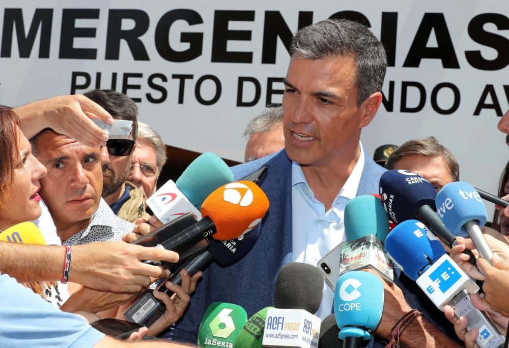 Pedro Sánchez visita Gran Canaria