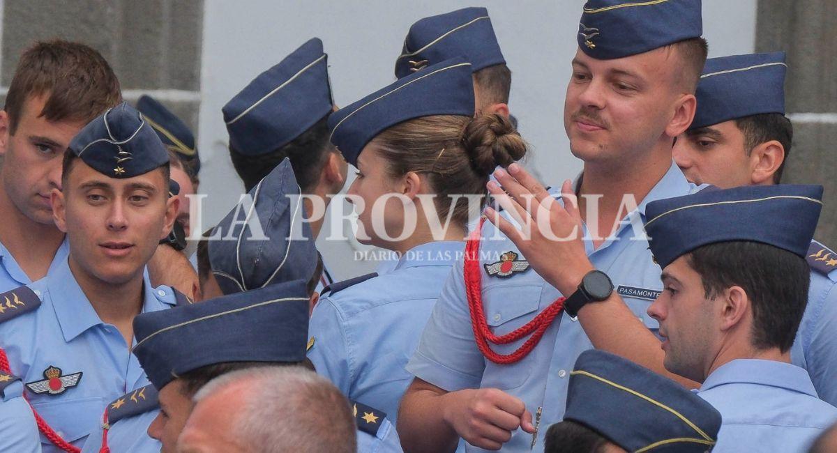 Fin de curso militar de la princesa Leonor en Gran Canaria, en imágenes