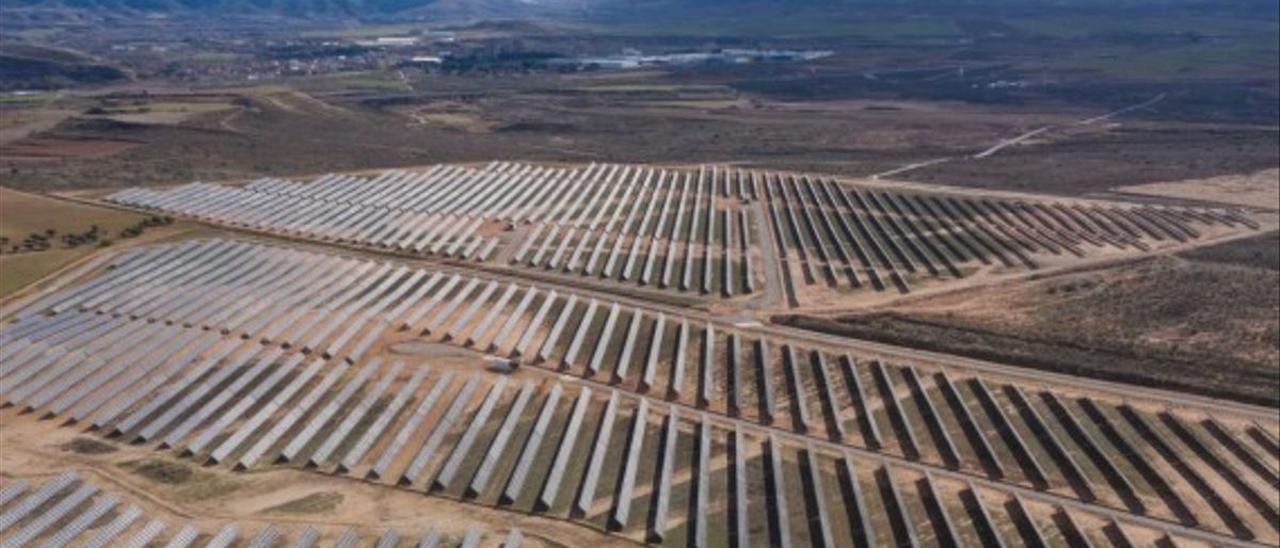 Aragón cuenta actualmente con más de 1.500 megavatios de potencia instalada en parques fotovoltaicos.