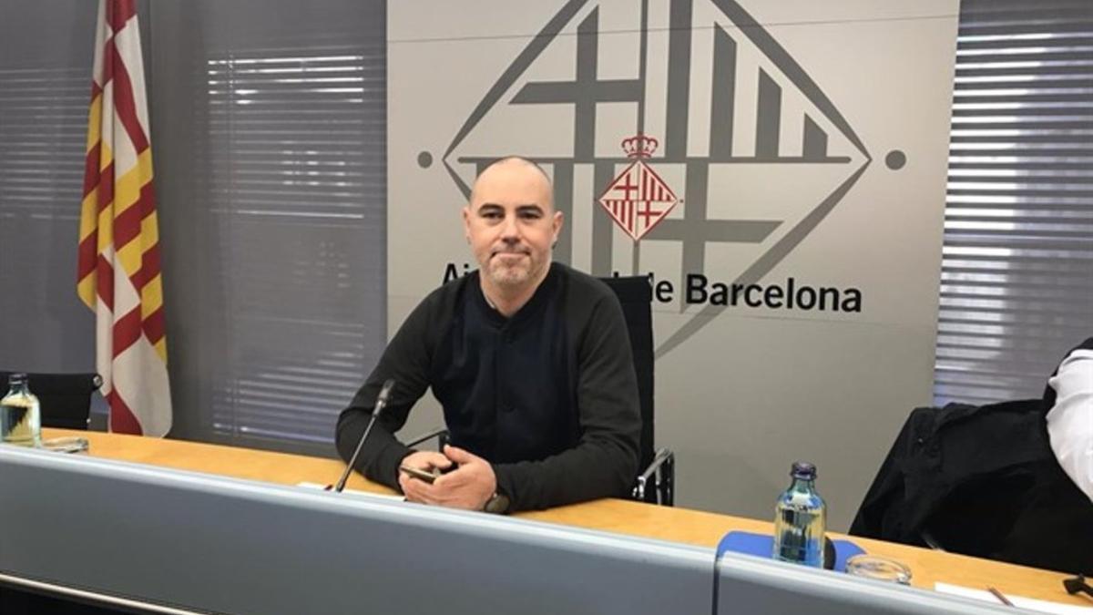 El concejal de Presidencia de Barcelona, Eloi Badia