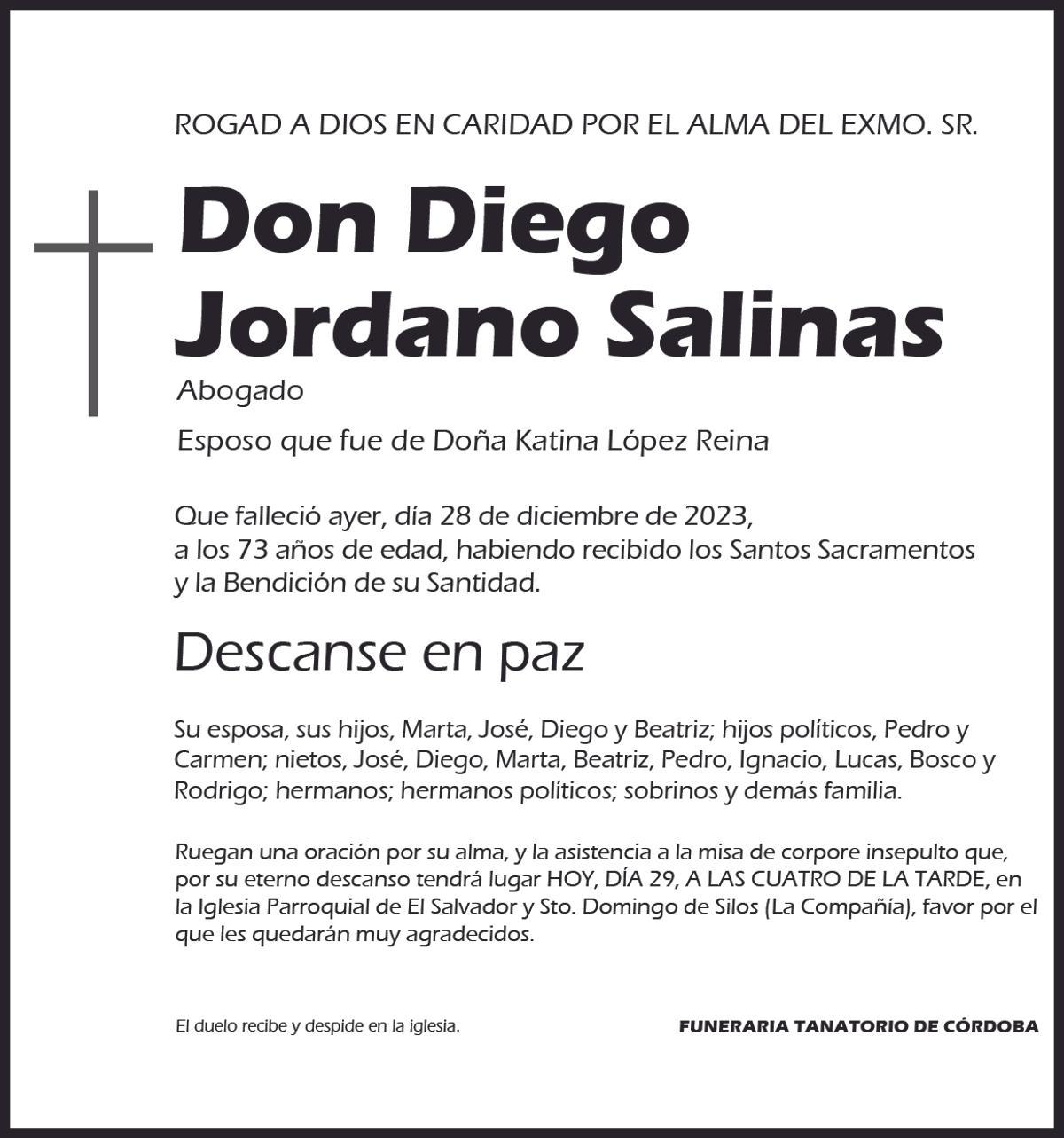 Diego Jordano Salinas