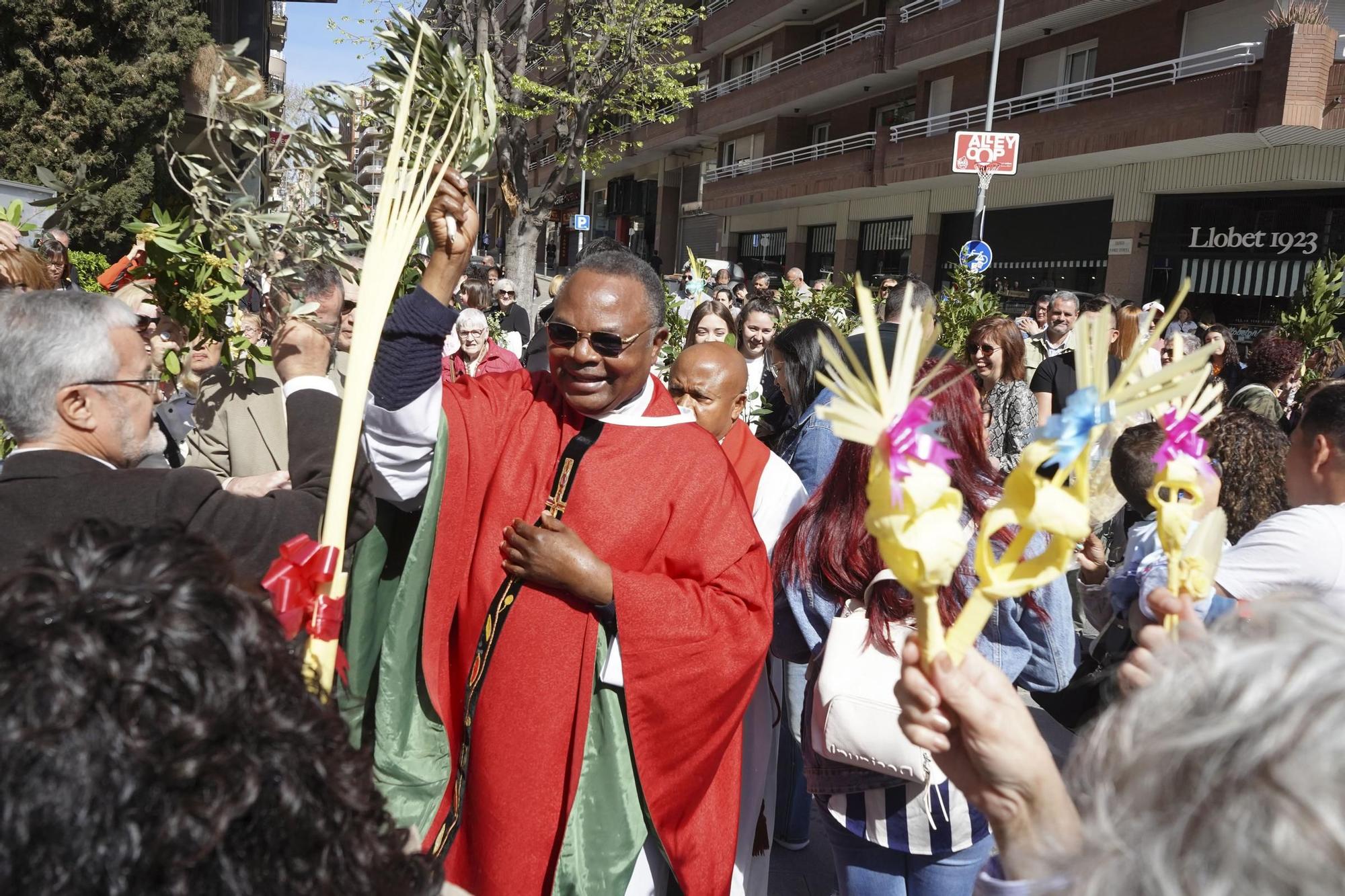 Imatges de la benedicció de Rams a Manresa