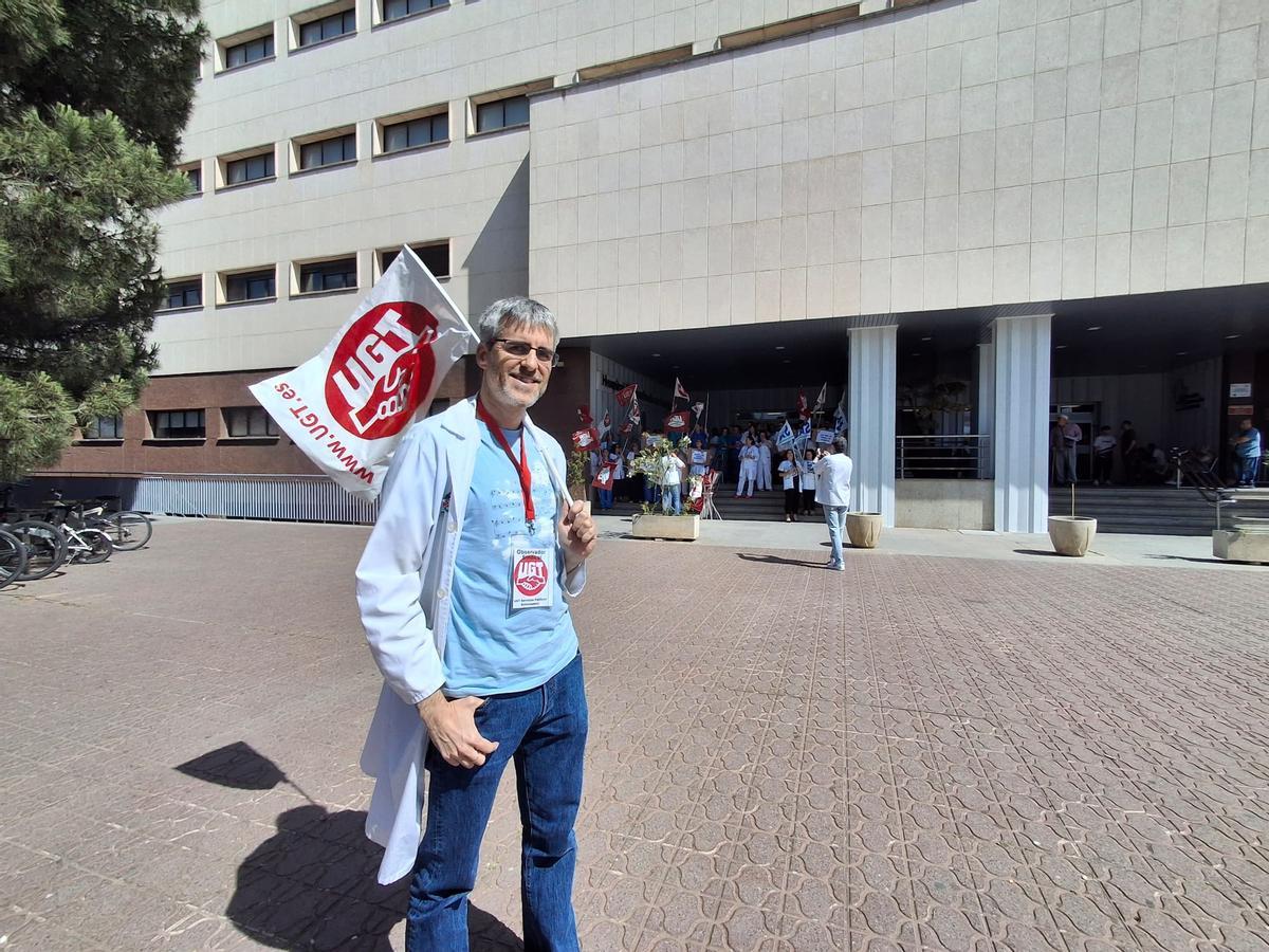 El delegado sindical de UGT, Roberto Rico.