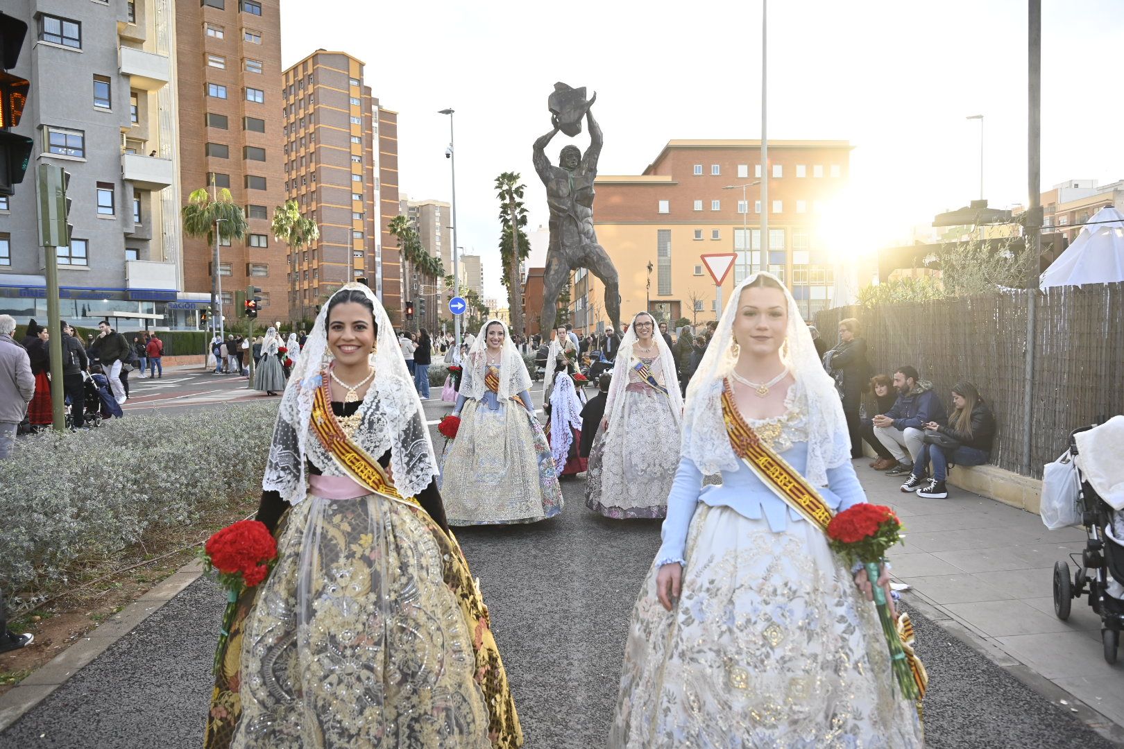 Todas las imágenes de la ofrenda de la Magdalena 2024