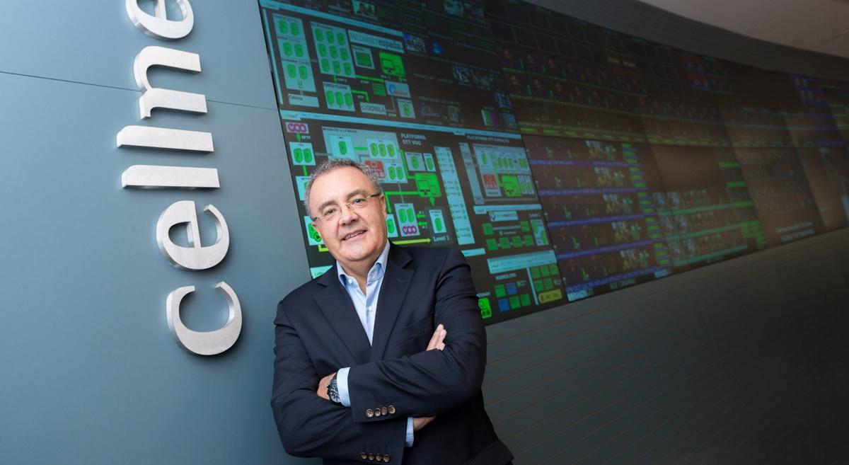 El consejero delegado de Cellnex, Tobías Martínez.