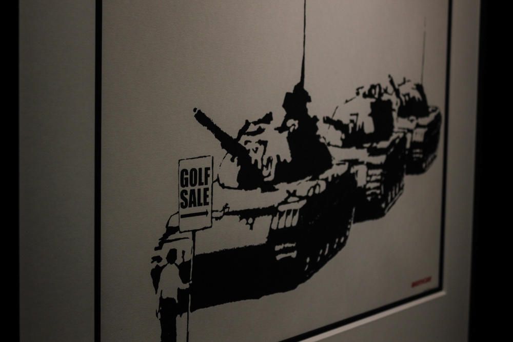 La Térmica presenta la primera exposición de Banksy en Málaga