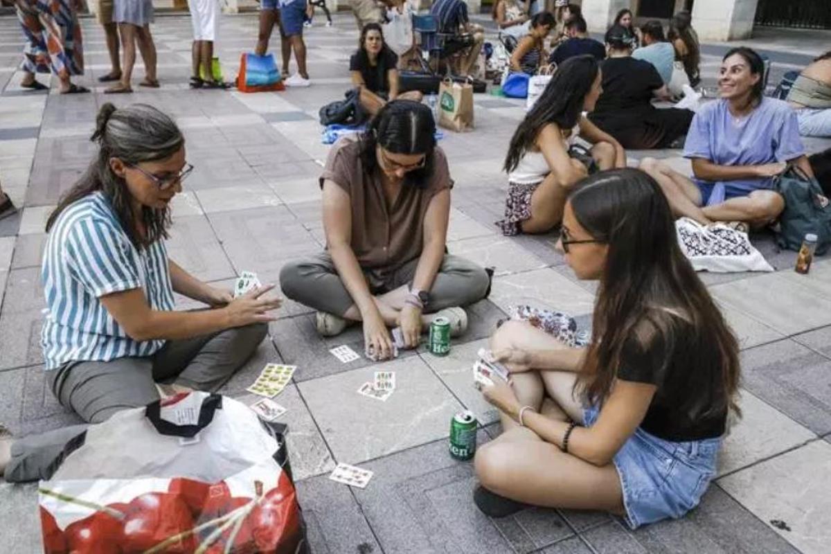 Im vergangenen Sommer spielten viele im Rahmen der "Sopars a la llesca" auch das mallorquinische Kartenspiel truc