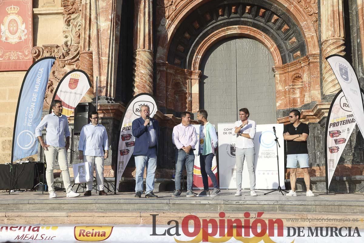Recepción de la Tomir Cup en Caravaca
