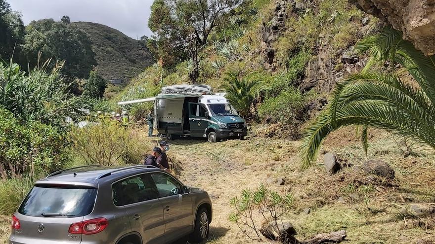 Los rastreos en busca de alguna pista de Juana Ramos continúan este miércoles en una finca de Arucas