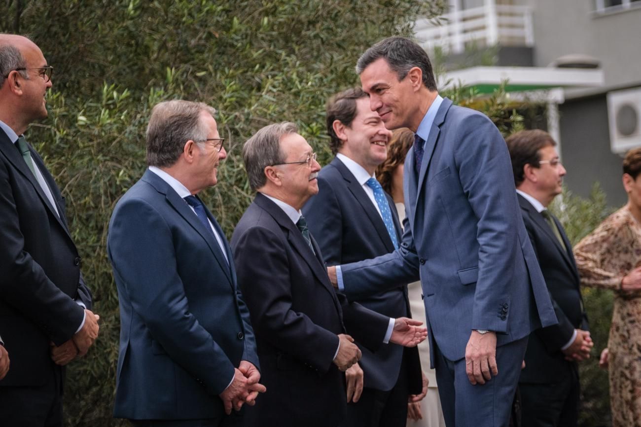 Cumbre de presidentes autonómicos en La Palma