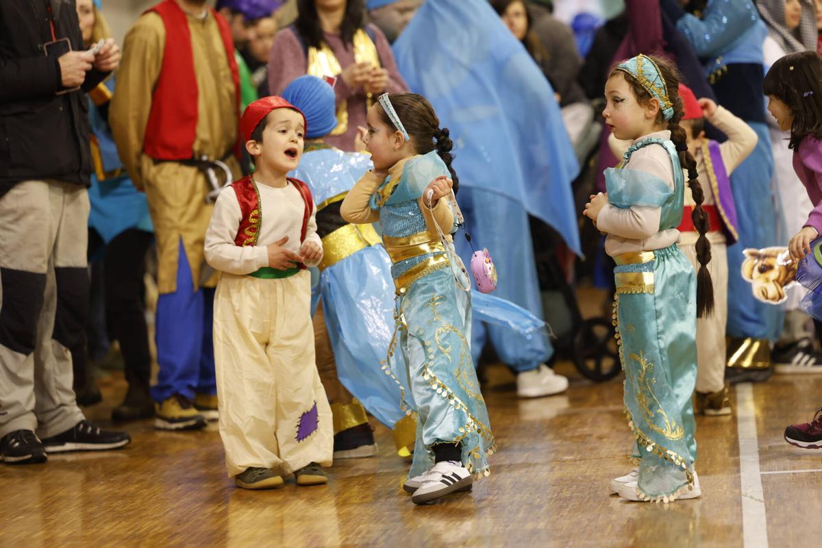 En imágenes: Los escolinos de Avilés, de fiesta en El Quirinal