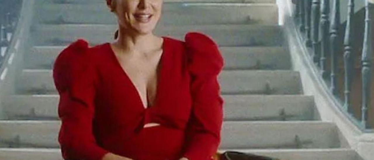 Tamara Falcó,
 en una imatge de 
«La marquesa», de Netflix.