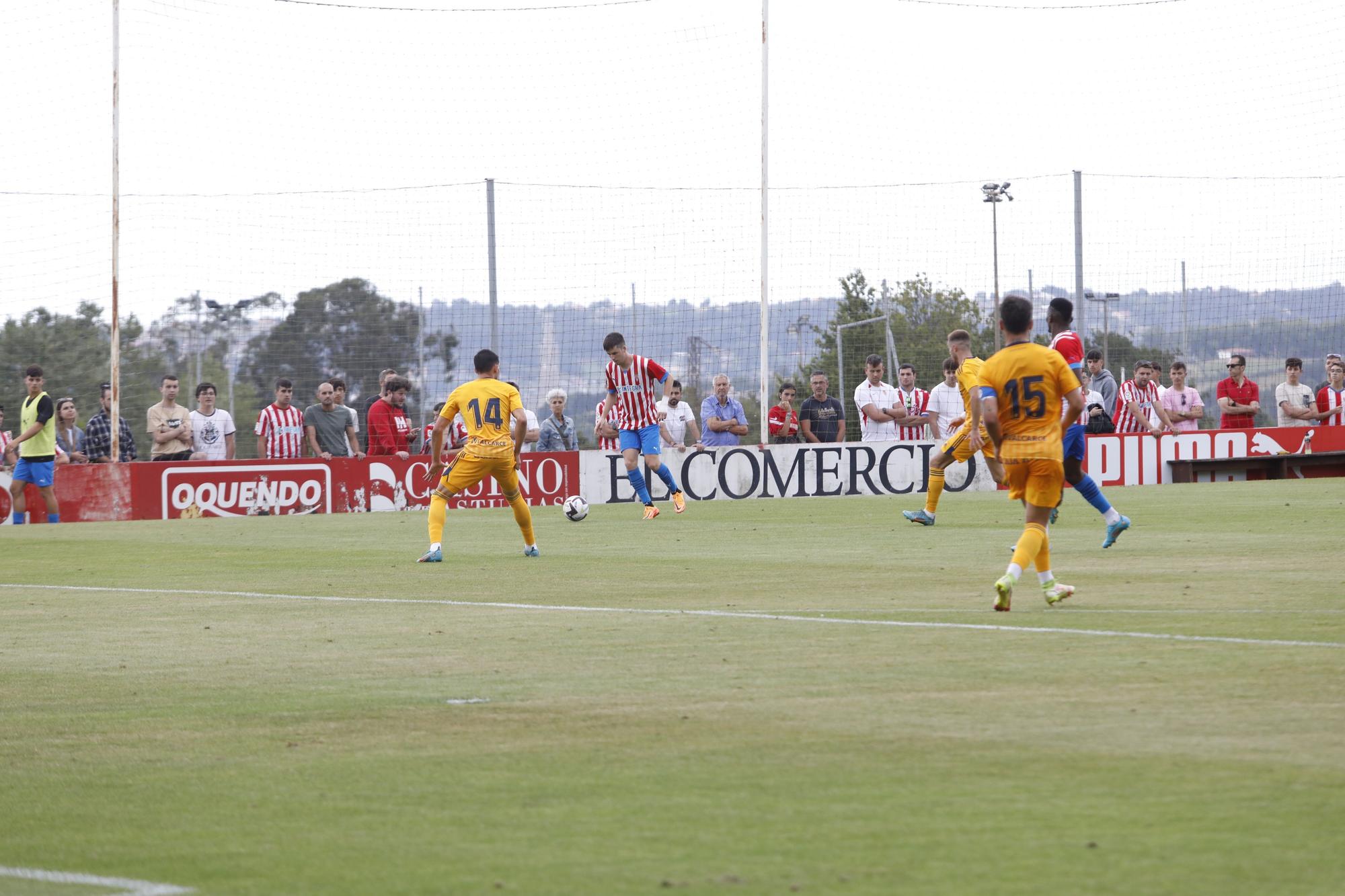 El Sporting empata ante la Ponferradina en su cuarto partido veraniego