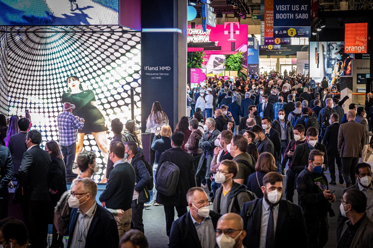 Mobile World Congress 2022 en Barcelona