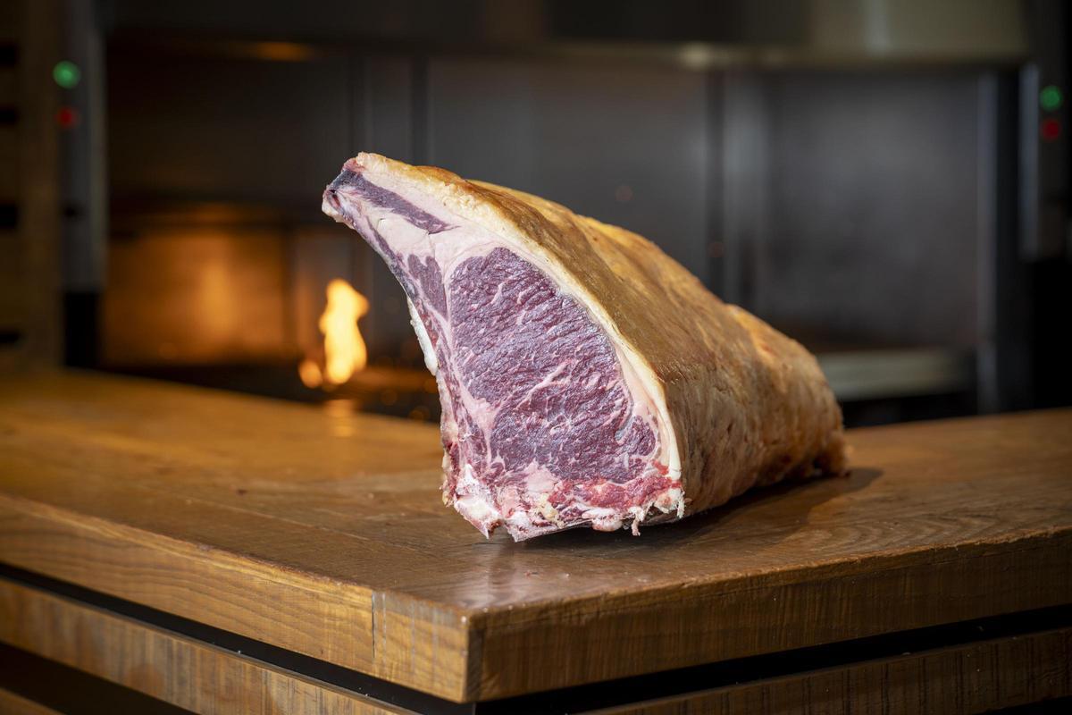 Corte de los lomos de Asador Abadesa