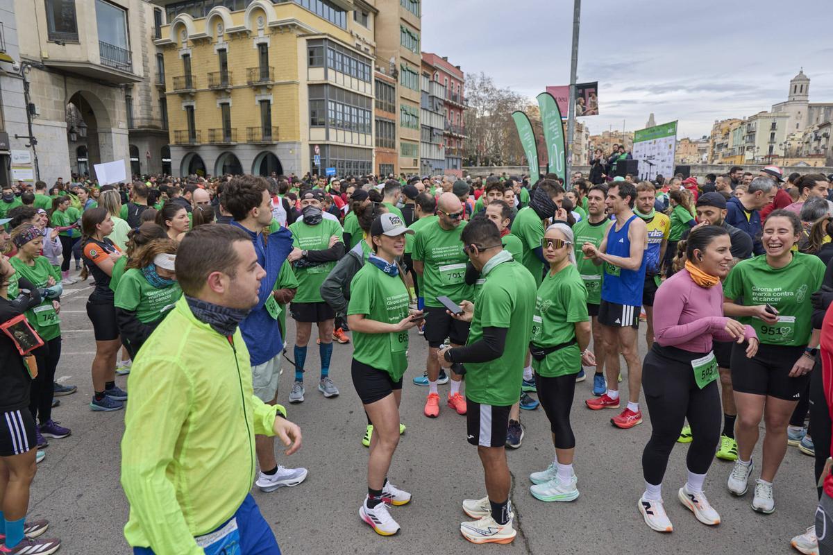 La XII Tradeinn Cursa Girona en Marxa Contra el Càncer en imatges