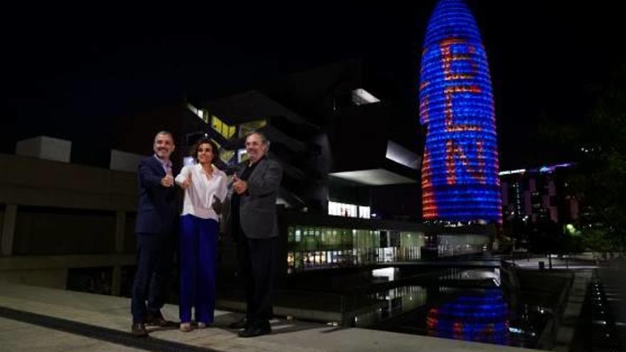 La Torre Agbar va il·luminar-se al juliol per l&#039;AEM.