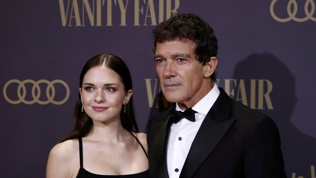 Foto de archivo de Antonio banderas y su hija, Stella del Carmen.