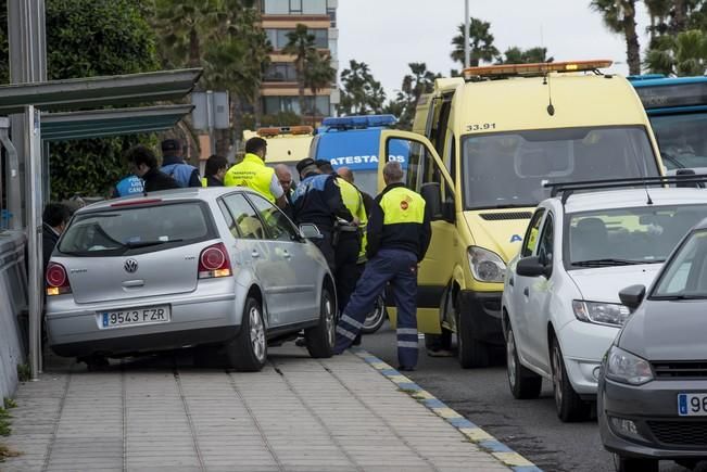 Accidente en la Avd Maritima a la altura de la ...