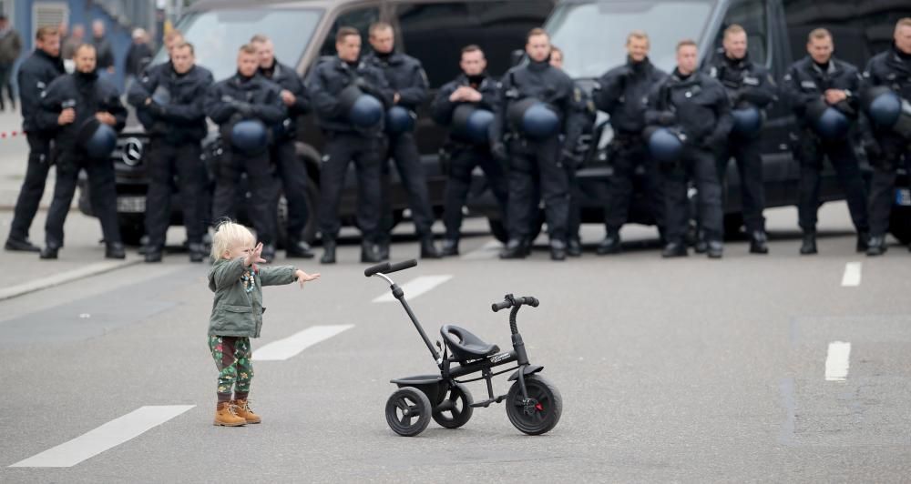 Marcha ultraderechista en Chemnitz