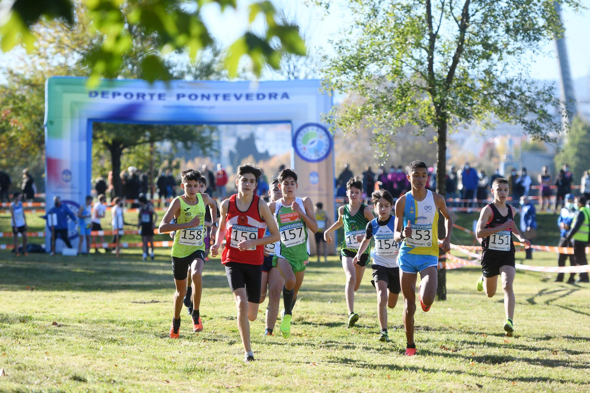 Nuno Ribeiro y Edymar Brea se imponen en el Campeonato Gallego de campo a través