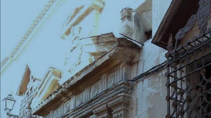 La casa de Pérez de los Cobos, en Jumilla, en la Lista Roja del Patrimonio por su mal estado