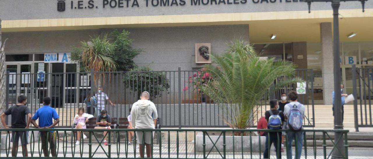 Imagen del exterior del Instituto Tomás Morales en la capital grancanaria
