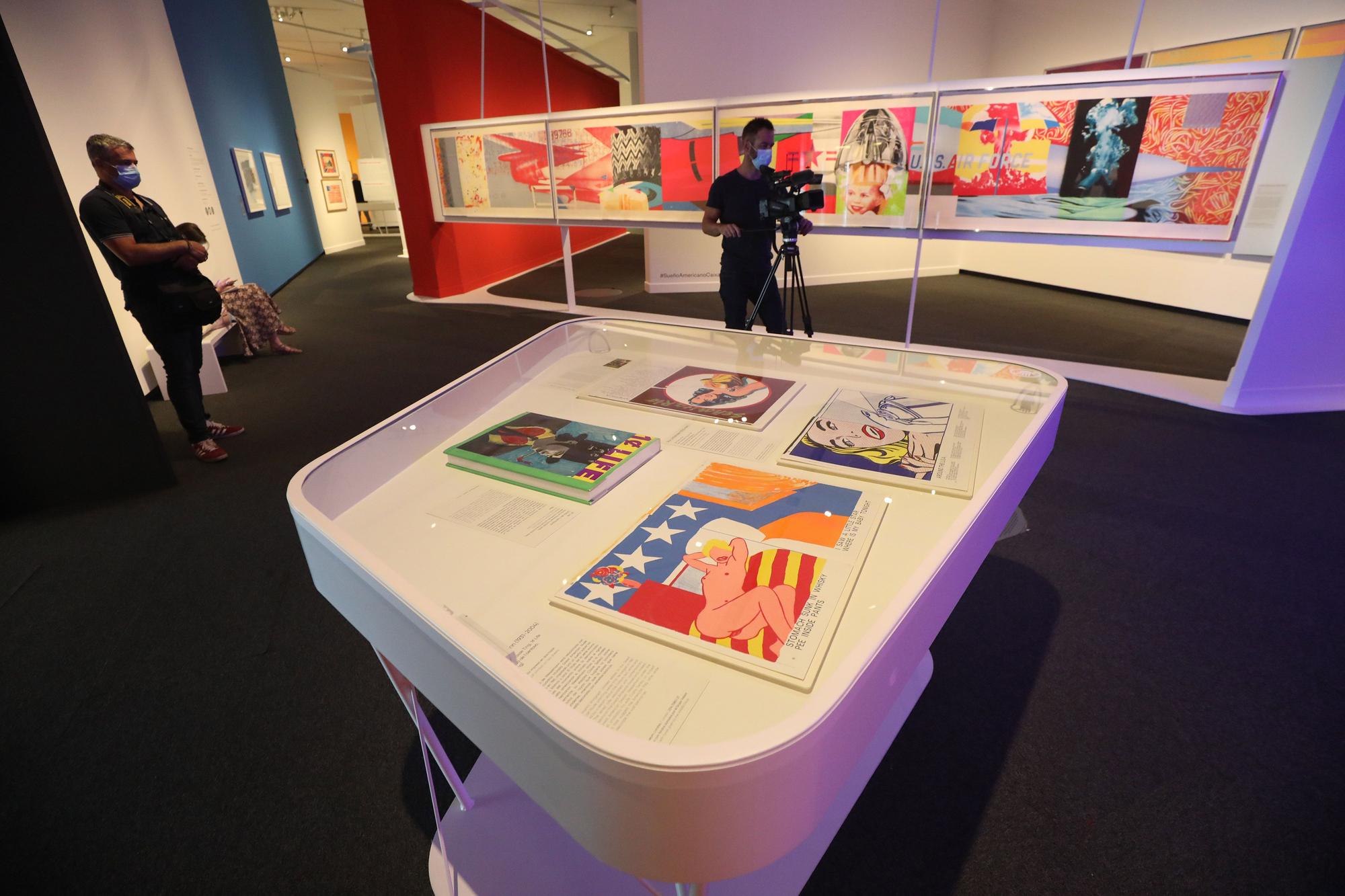 Exposición 'El sueño americano. Del pop a la actualidad' en el CaixaForum Zaragoza