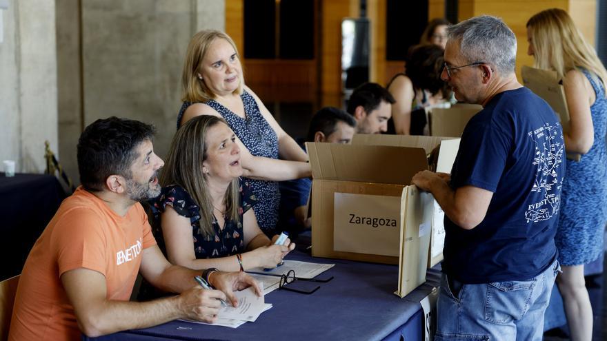 Más de un millón de aragoneses están llamados a las urnas el 23J