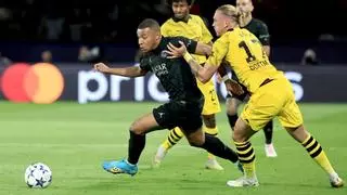 Mbappé derrumba el muro del Dortmund