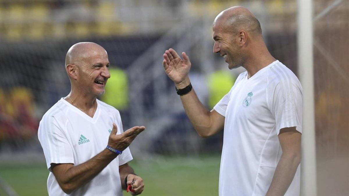 Pintus se separa de Zidane y vuelve a Italia