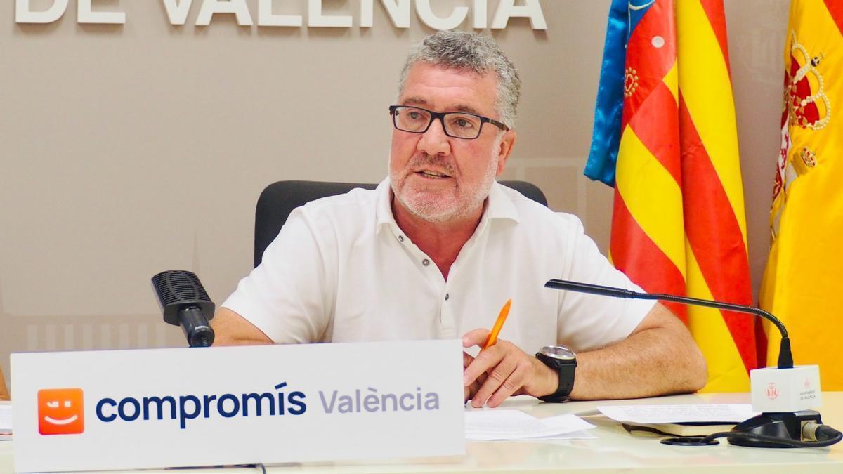 Ferran Puchades, concejal de Compromís
