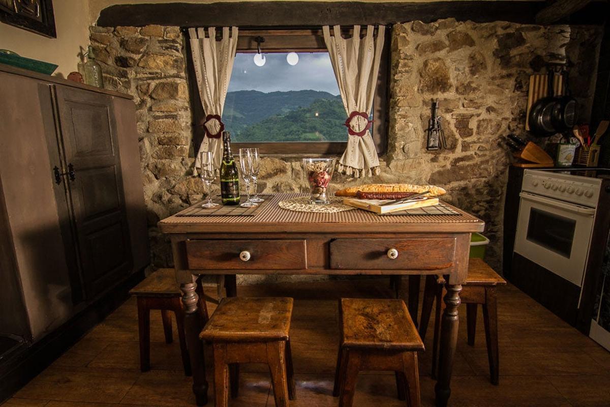 El Cobijo de Villar, en Aller, Asturias.