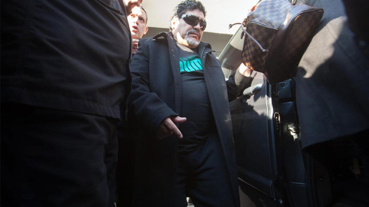 Maradona se sometió a un bypass gástrico