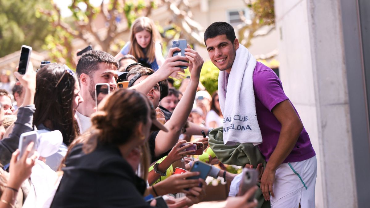 Alcaraz es el hombre más buscado en el Barcelona Open