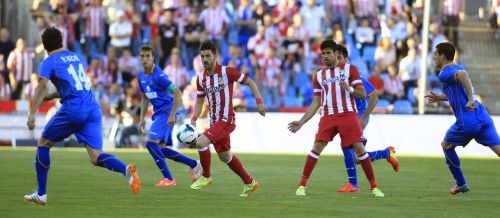 Imágenes del partido disputado entre el Getafe y el Atlético de Madrid