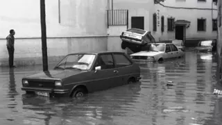 Málaga, pendiente del cielo en la víspera de sus peores inundaciones