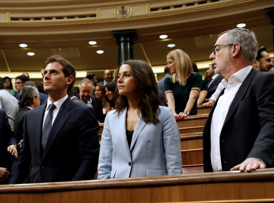 Debate de investidura en el Congreso