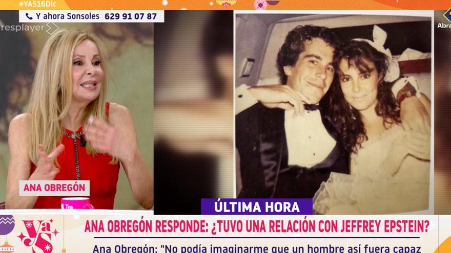 Ana Obregón, sobre Jeffrey Epstein: "Es asqueroso"
