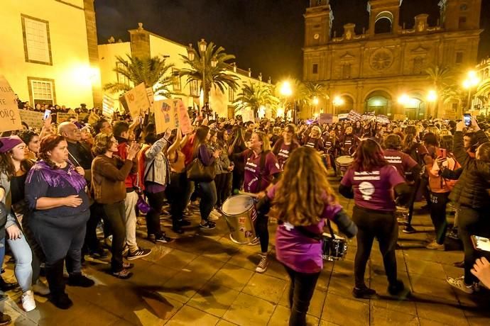 GENTE Y CULTURA 07-03-19  LAS PALMAS DE GRAN CANARIA. 8M Día Internacional de la Mujer. Manifestación por el 8M Día Internacional de la Mujer. FOTOS: JUAN CASTRO