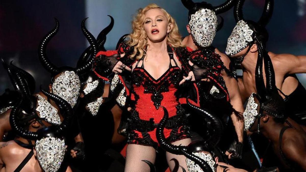 Madonna en una imatge d'arxiu