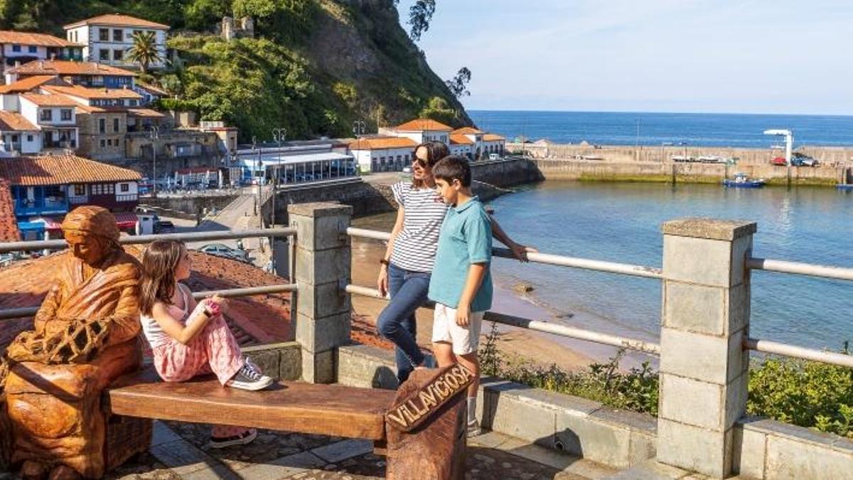 EN IMÁGENES. LA RUTA DE LOS BANCOS MIRADORES DE VILLAVICIOSA