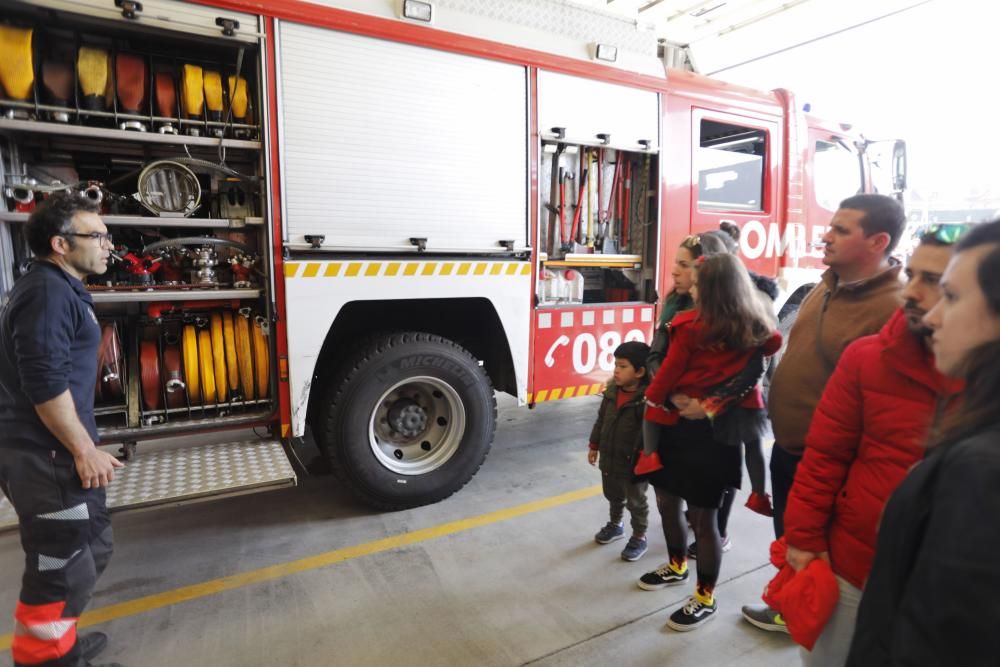 Jornadas de puertas abiertas en Bomberos de Gijón