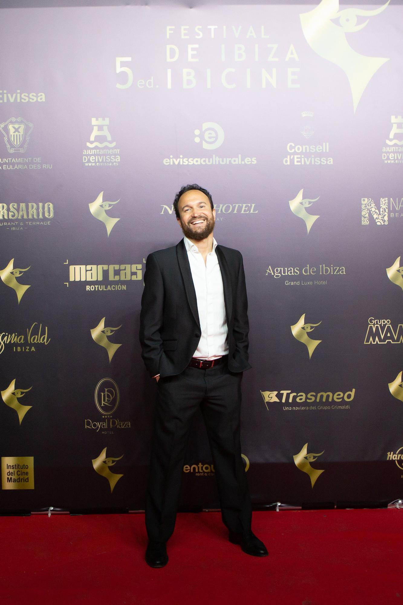 La alfombra roja y gala de clausura del festival Ibicine de Ibiza.