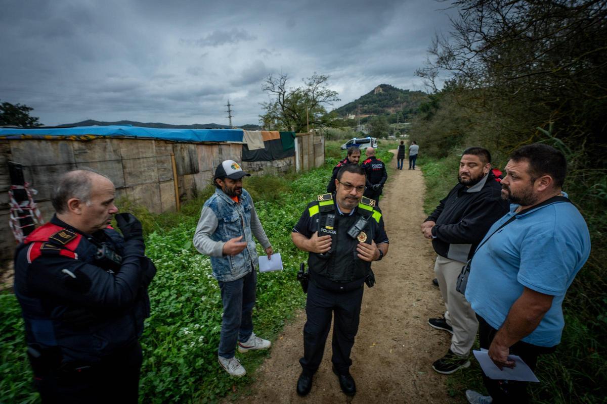 Cuenta atrás para el desalojo del campamento de chabolas de Montcada