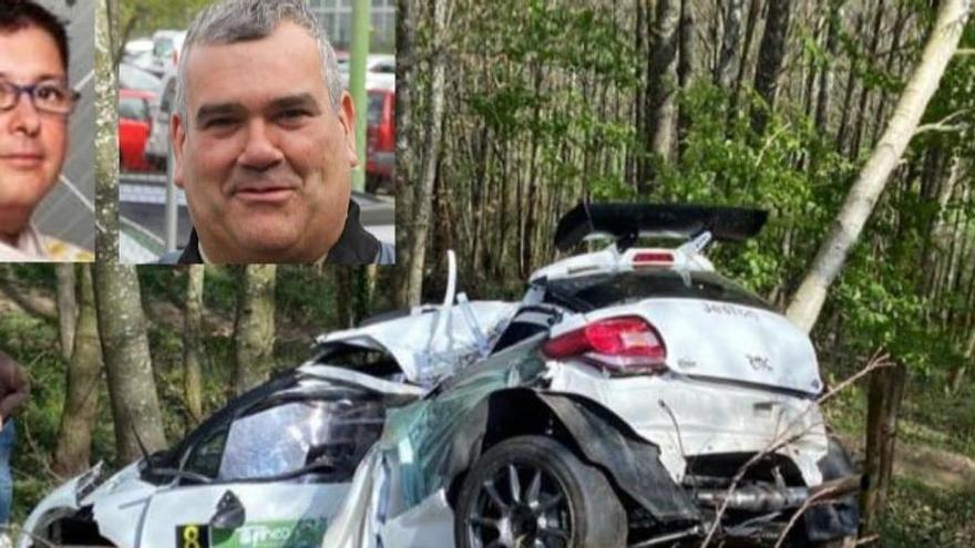 Así eran los dos fallecidos en el rally de Tineo: apasionados del motor, muy queridos y con negocios en Oviedo