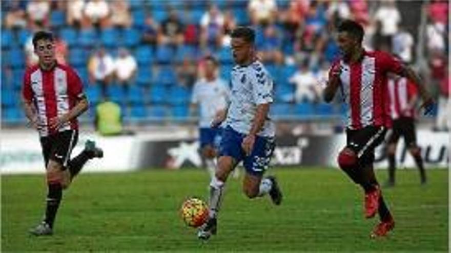 Jonás Ramalho va jugar el dissabte passat contra el Tenerife.